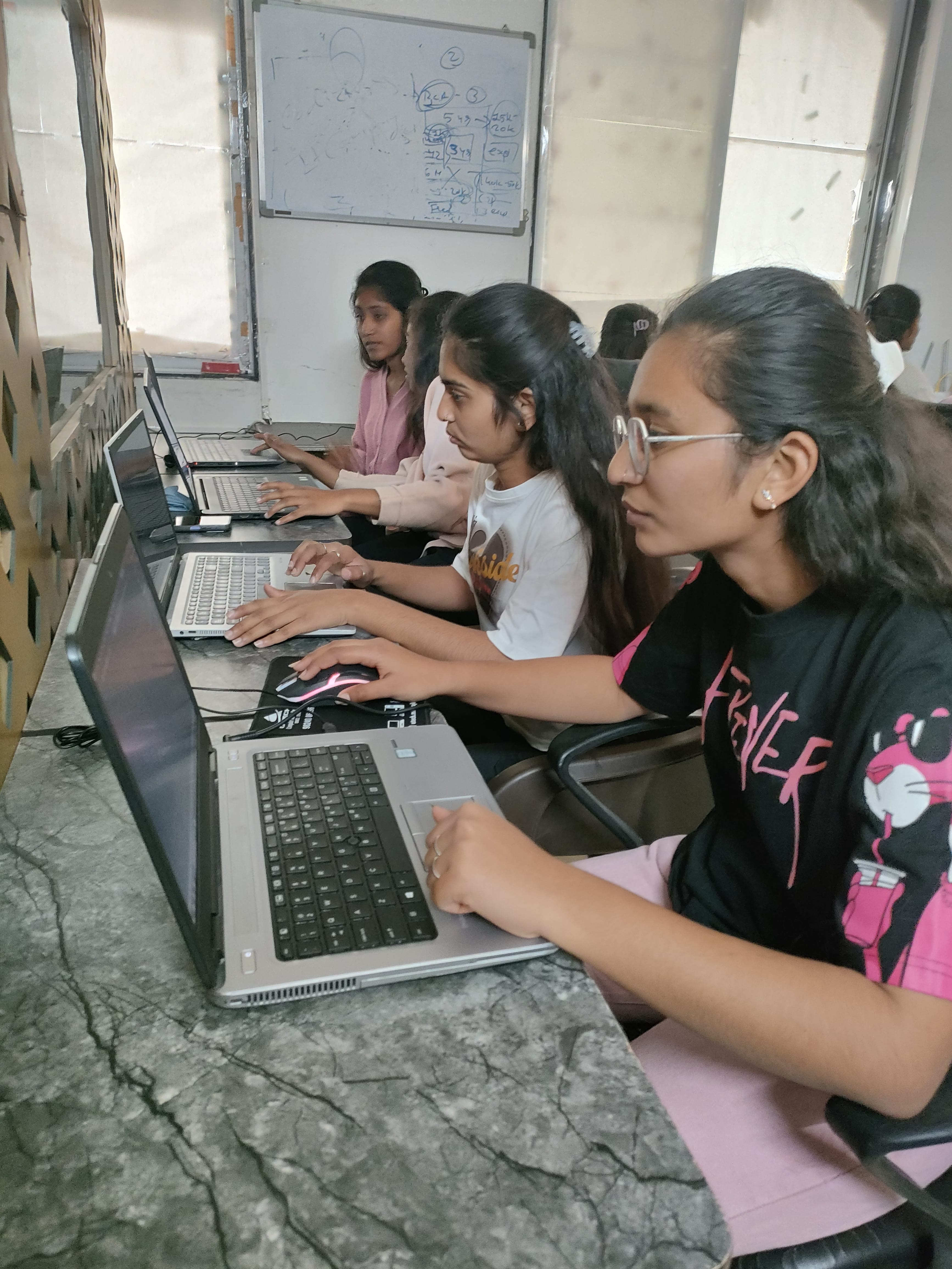 Student internship experience at Codizious Technologies Rajkot